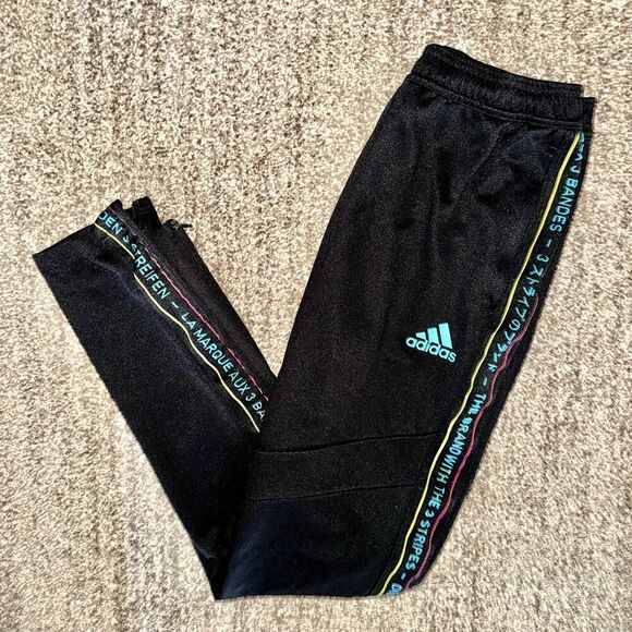 Adidas Tiro 19 Tapered Road to Tokyo Edition Women's Soccer Pants Kids Large - Picture 1 of 10